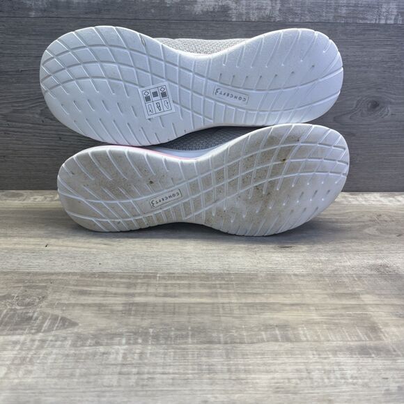 Skechers Womens Concept 3 112014 Gray Pink Running Shoes Sneakers Size 6.5 - Picture 9 of 11